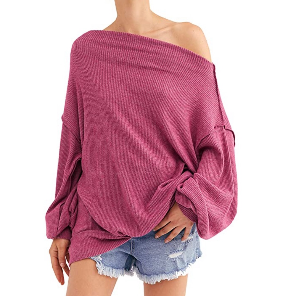 ***FREE PEOPLE MAIN SQUEEZE HACCI SWEATER S***